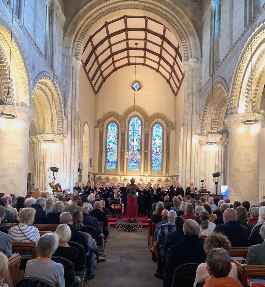 A concert in Steyning church